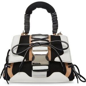 Steve Madden Black and White Women's Diego Bag. Brand New